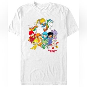 Rainbow Brite Men's Medium Tee Shirt In White. New Without Tags